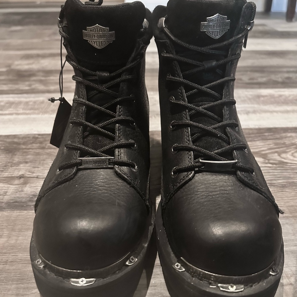 Men's Chipman Leather Riding Boots- Harley Davidsons